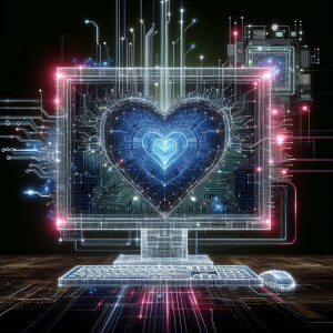 compassionate. Linking visuals Computer system, cyber