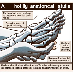 Holding a pair of human feet gently in one's hands, displaying a...