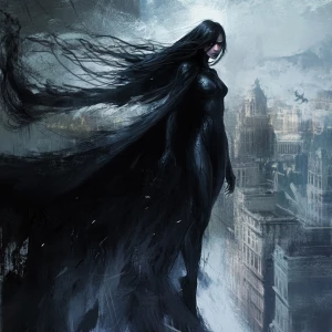 In the world where our valiant superheroine battles injustice wi...