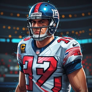 Hasbik NFL player, GTA art style