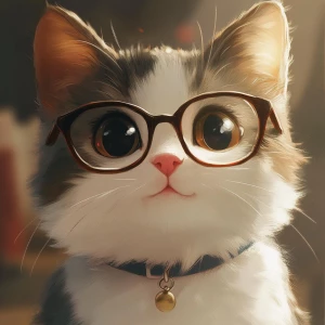 generate cute cat please,The image should be based on the main c...