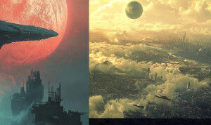 Высокоразвитая планета. Все люди соединены сознанием друг с друг...