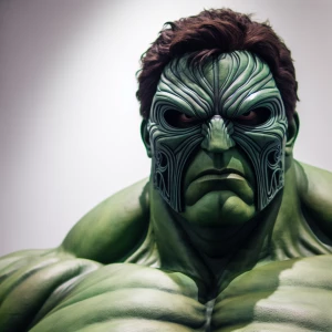 Hulk wearing the mask