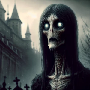 Generate an image of the creature from Mary Shelley's 1818 novel...