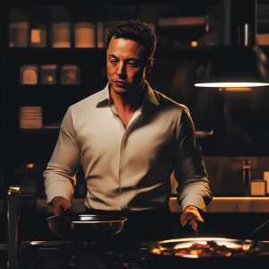Elon Musk,Cooking, GTA style