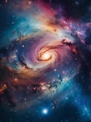 Outer space shot fill the entire image, stars from space in the...