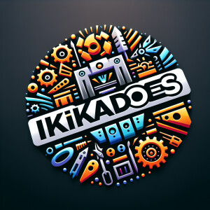 Ikkadoes logo business is with 3d prints