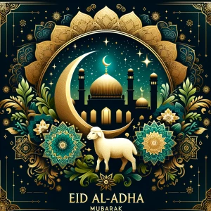 I need the best image to greet my friends of Eid adha make sure...