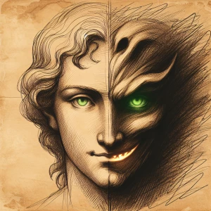 If I were forced to reconcile my outer and inner reflections, I...