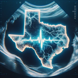 Create an ultra-detailed, ultra-realistic 8K resolution sonogram...