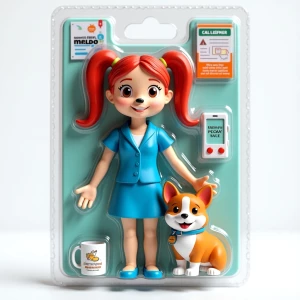 create the following action figure

**Character Name:** Melisa t...