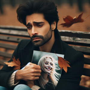 A person missing his girlfriend