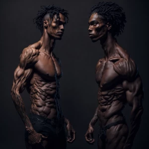 Tan frat bros cuddling in dorm