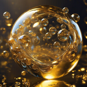 incredible beautiful golden crazy creatures in the paradoxical w...