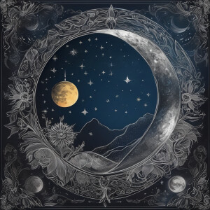 Moon and sun