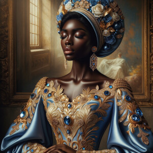 Craft an illustration that evokes spirituality and a profound co...