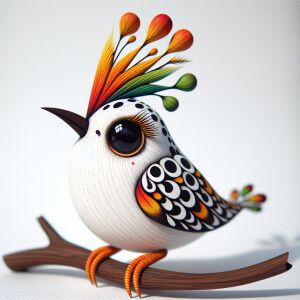 A whimsical and enchanting cartoon illustration of an extraordin...