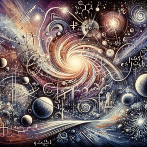 Space time, continuum, solar energy, squiggly, lines, Einstein,...