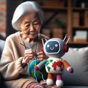 Grandma knitted herself a toy that took over the world