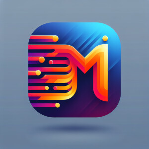 Icon app all orange color M
