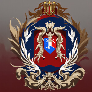 Coat of Arms of the Russian Federation in modern style