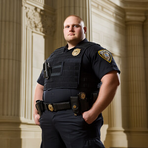 Lifesize digital photography portrait of young fit muscled, aged...