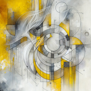 A light, textured mix of white and various shades of gray to add...