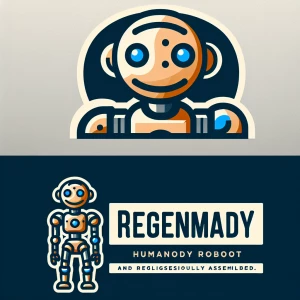 a degen robot mascot