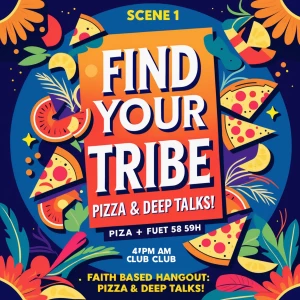 **Scene 1: “Find Your Tribe”**  
- **Visual**: A vibrant club fl...