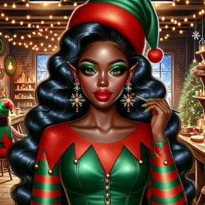 A festive and vibrant airbrush oil painting digital illustration...