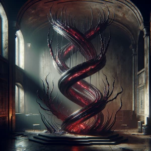 "In the heart of an old, neglected laboratory, shrouded in myste...