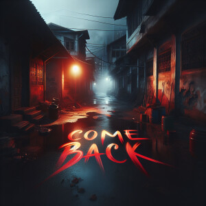 The inscription - come back in the picture, painted in blood