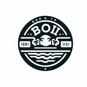 BOI circular badge. It means “born on the island”