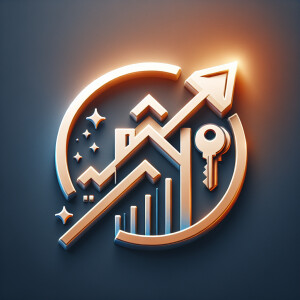 Create a real estate logo hyper realistic