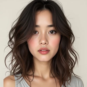 Create a stunning photo portrait using the classic two-dimension...