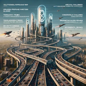 /imagine A dystopian Los Angeles transformed into a futuristic r...