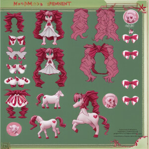 Mlp oc based off hot peppermint cocoa  reference sheet