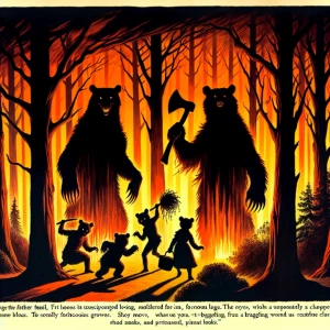 Picture the beloved Bear family from Bear Country, their familia...