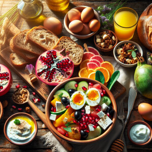 Please help me generate a unique image for the Mediterranean die...