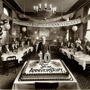 Happy 10 year anniversary Mr. Taylor