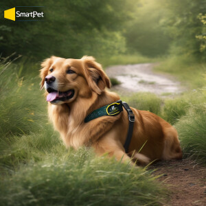 "Create a logo for a high-tech smart pet collar brand named Smar...