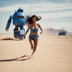 A gorgeous, (((extremely busty))) 23-year-old brunette woman is...