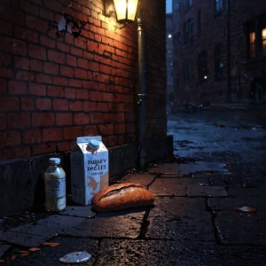 Picture a world where anthropomorphic food items go about their...