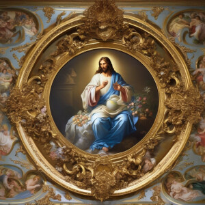 jesus creates world