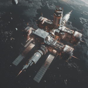 Generate cool space station