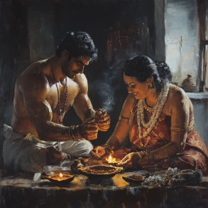 Realism style, painting.
a muscular sweaty beefy criminal celebr...