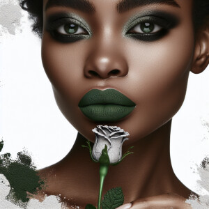 Create a visually engaging design by blending white and differen...