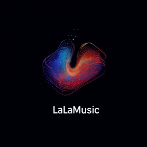 Design a logo for "LaLaMusic" an AI-powered music generation pla...