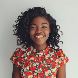 A cute woman
Smiling
Clothes: Floral Dress
Looks Clean & Mod...