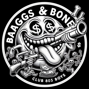 Design a highly intricate and comic like vivid circular logo fea...